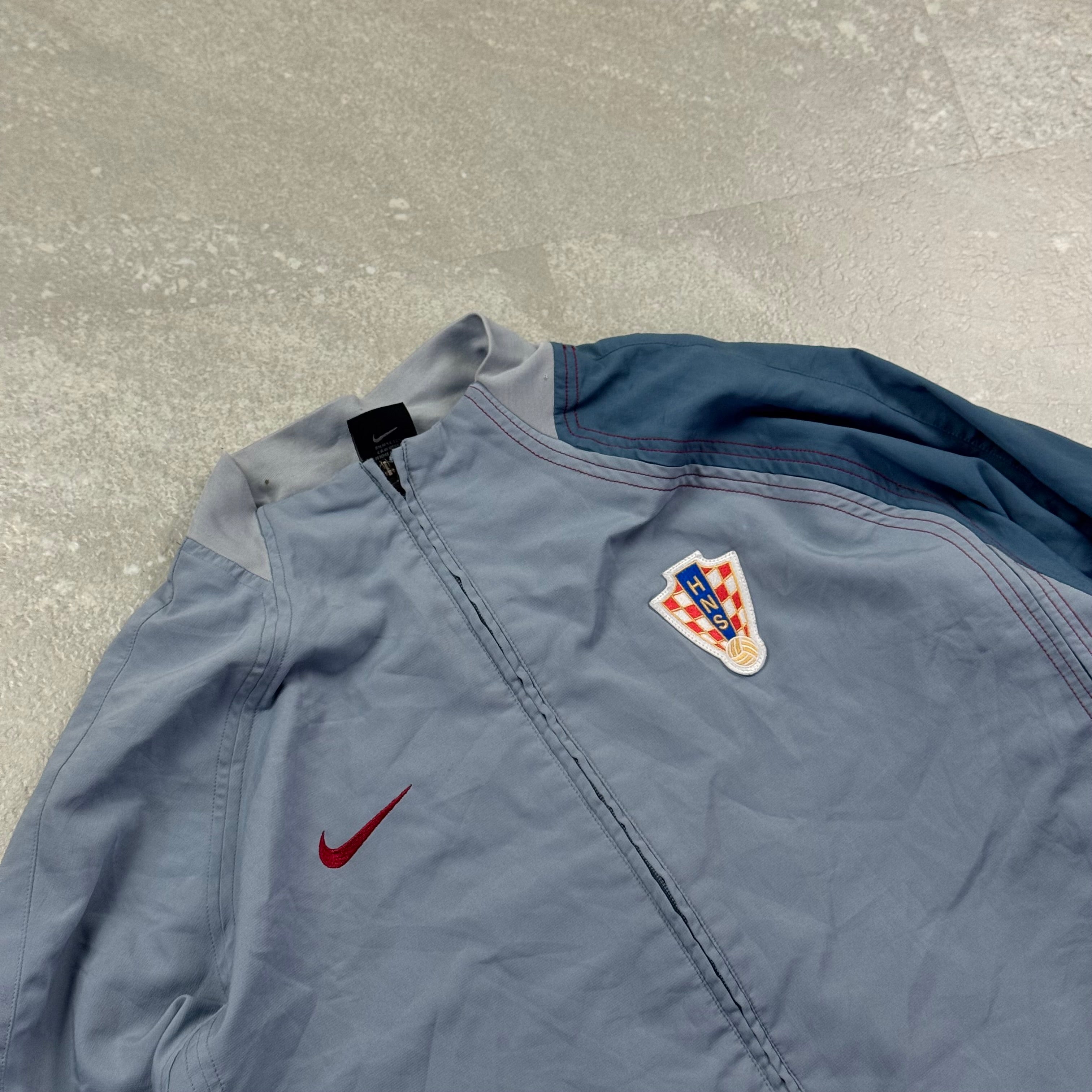 Vintage Croatia Nike Trackjacket (XL)