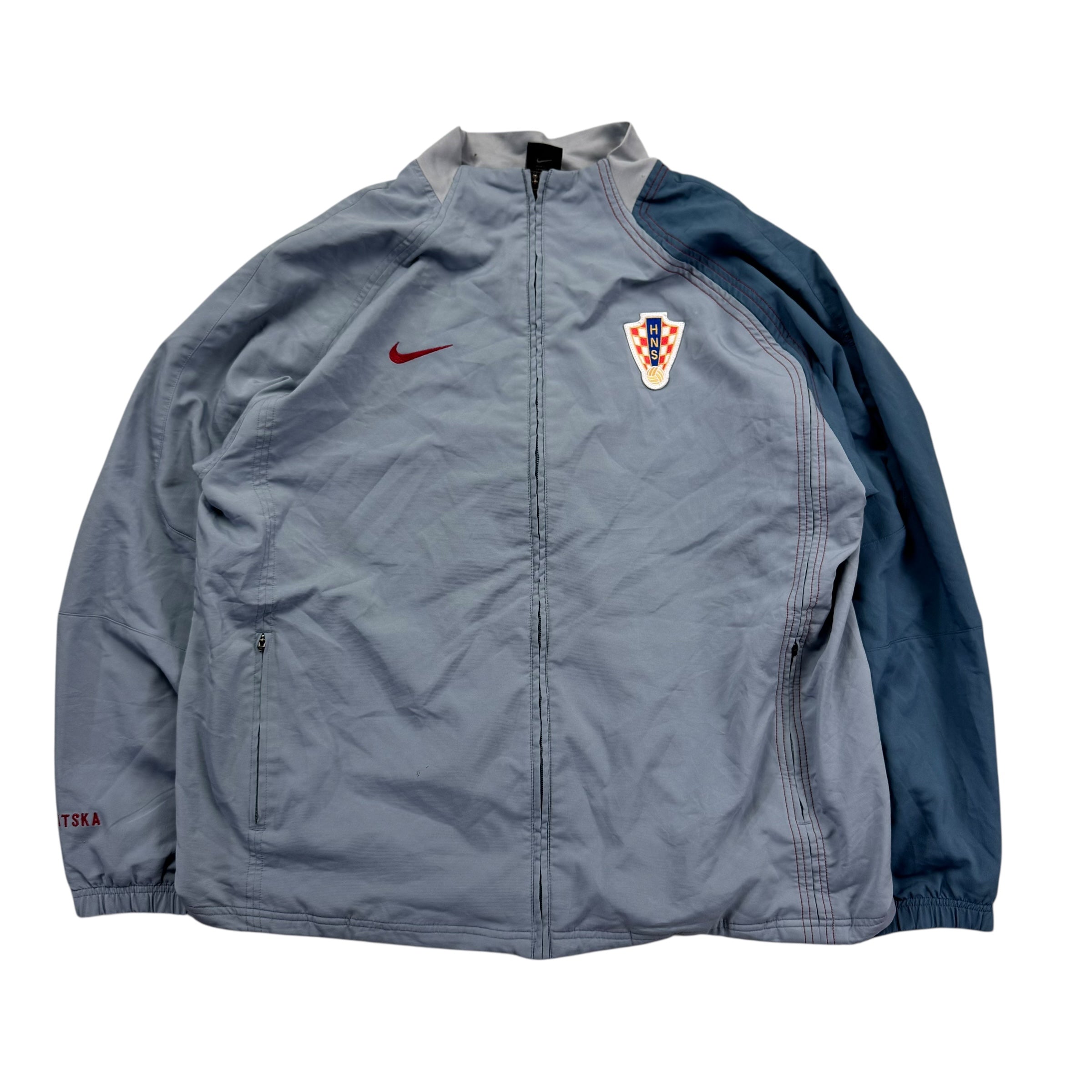 Vintage Croatia Nike Trackjacket (XL)