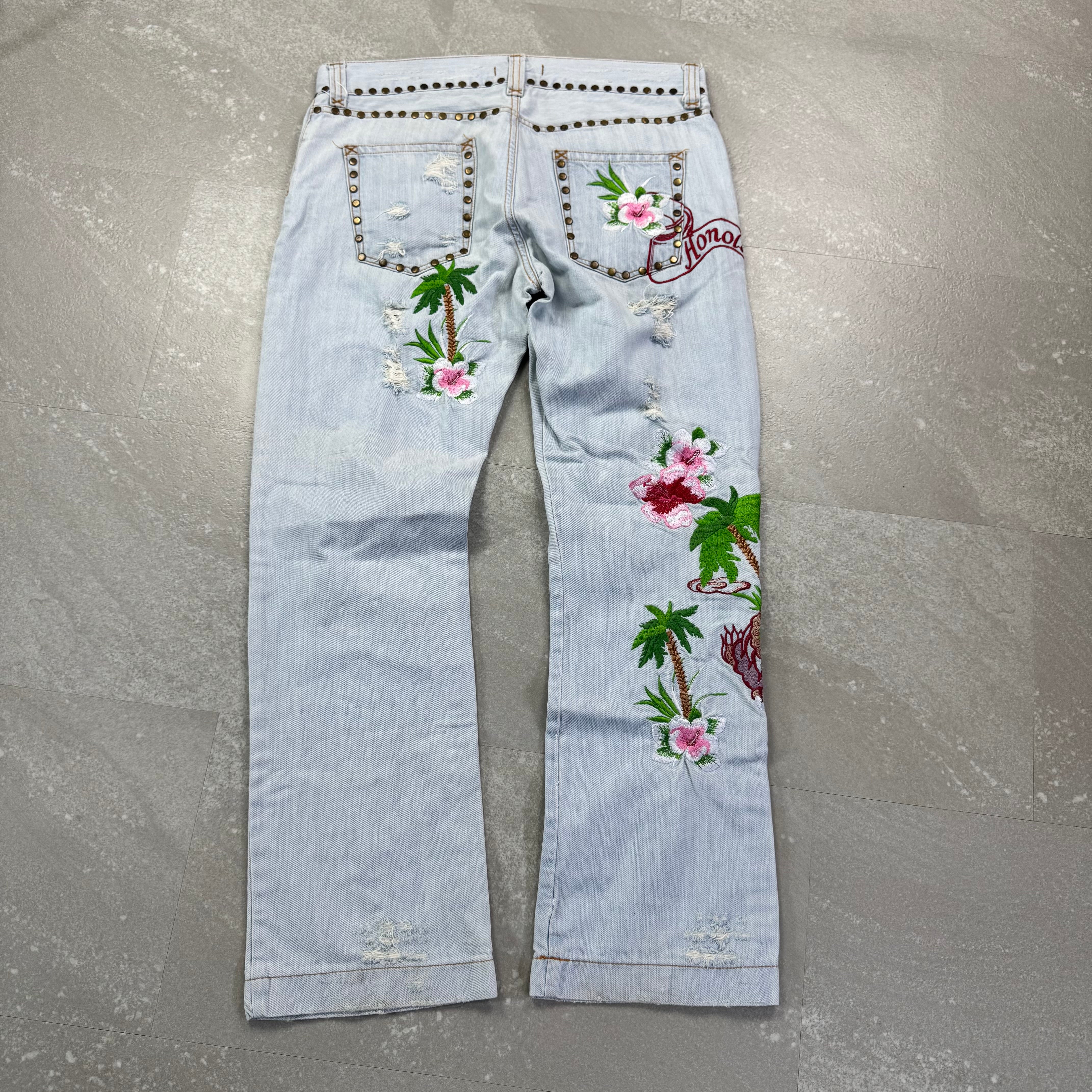 Dolce & Gabbana Hawaii Jeans