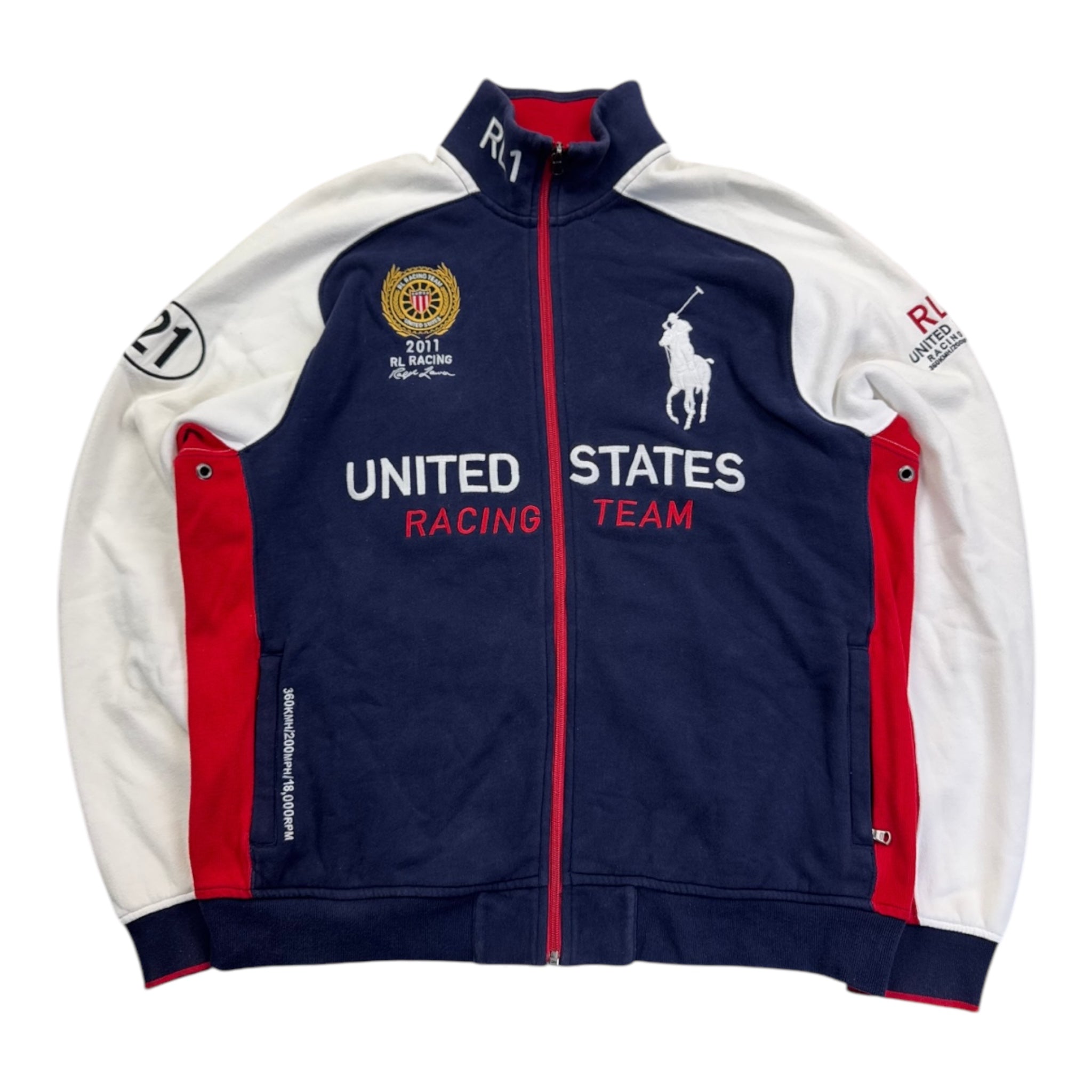Ralph Lauren Zipjacke (XL)