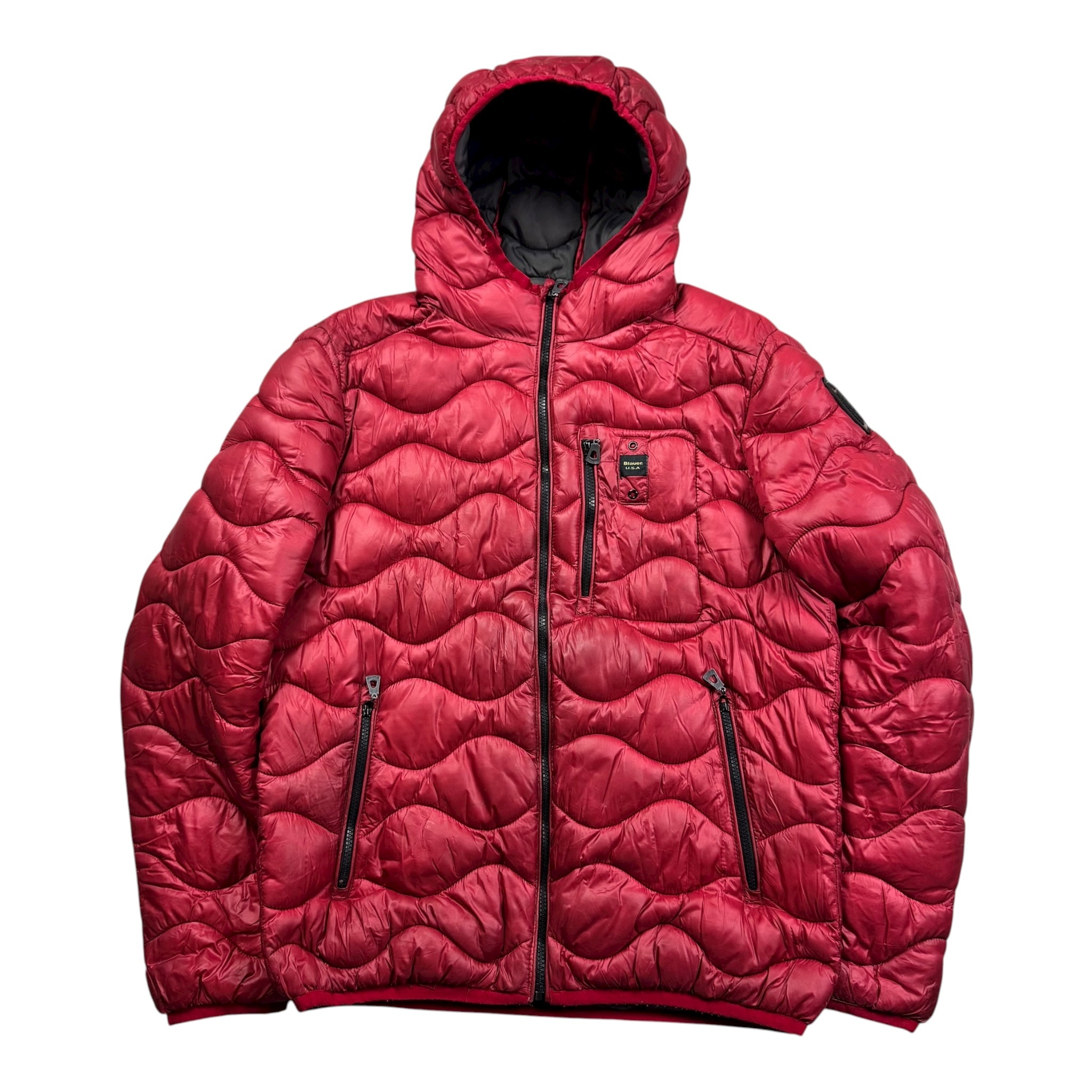 Blauer Jacke (L)