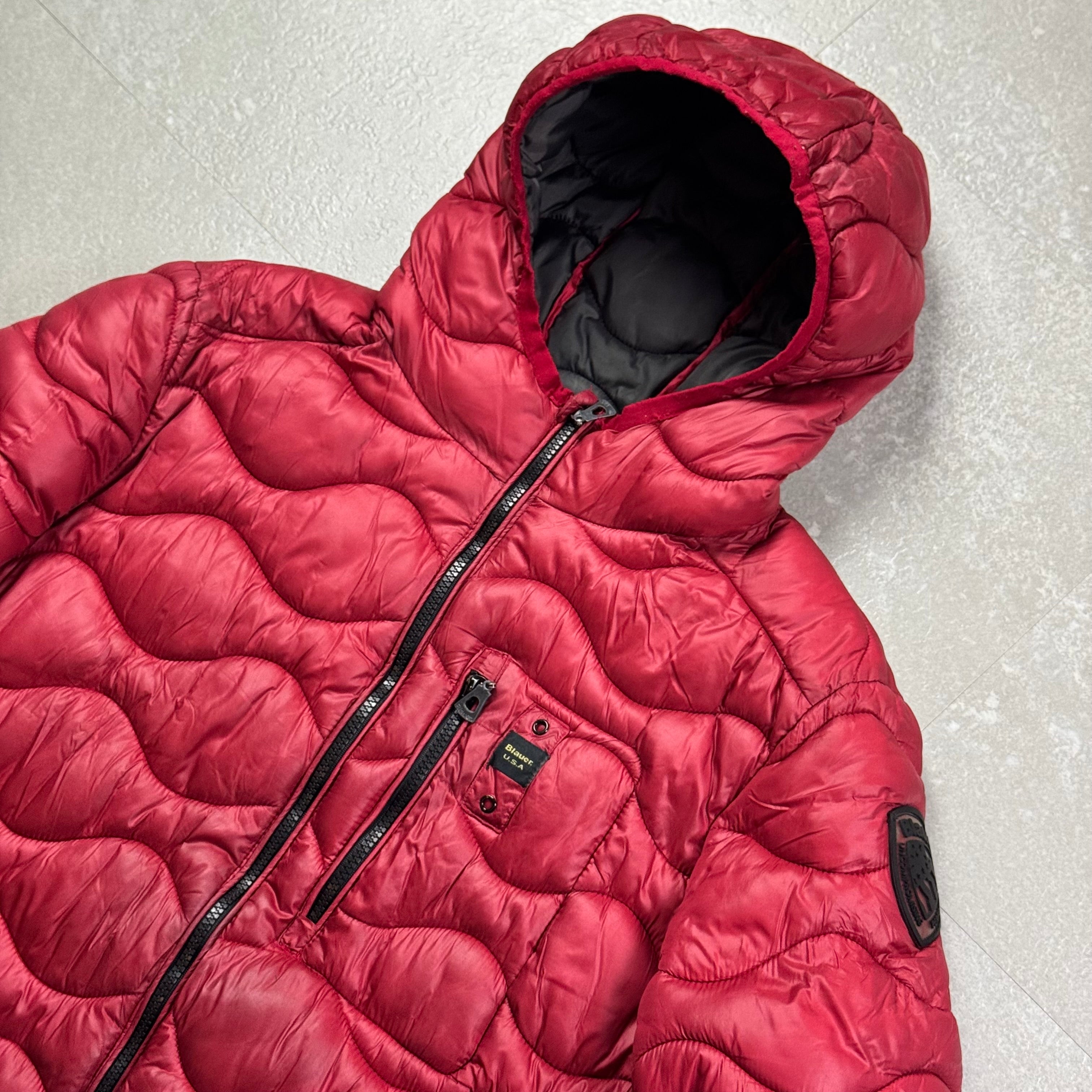 Blauer Jacke (L)