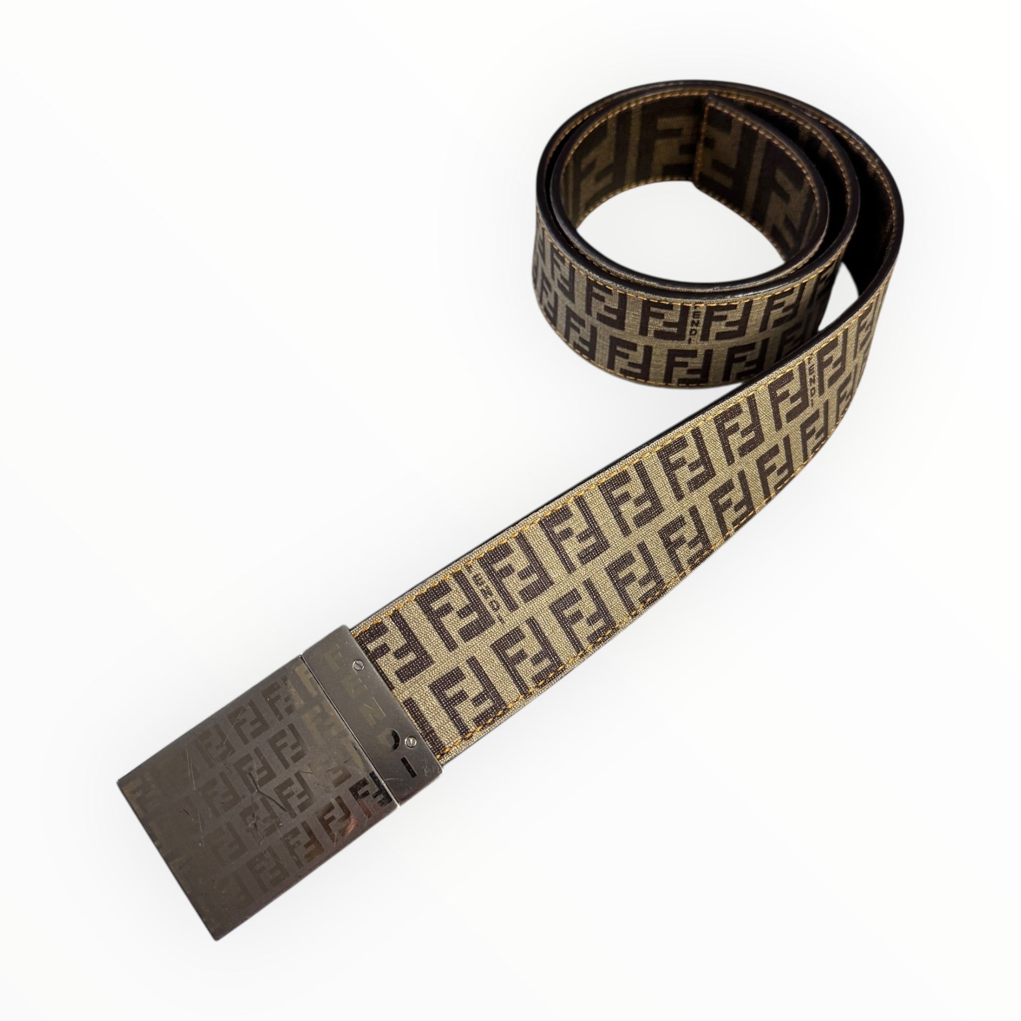 Vintage reversible Fendi Gürtel (90cm)
